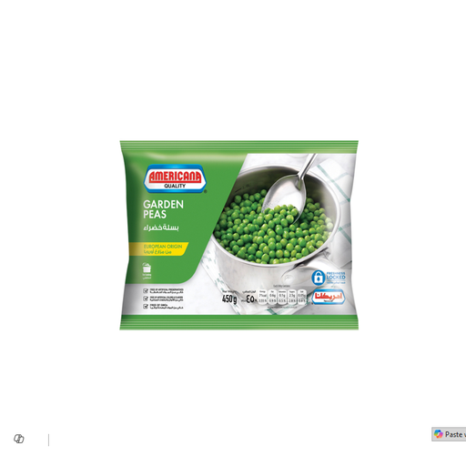 [2143-00150] AMERICANA GREEN PEAS 450GM