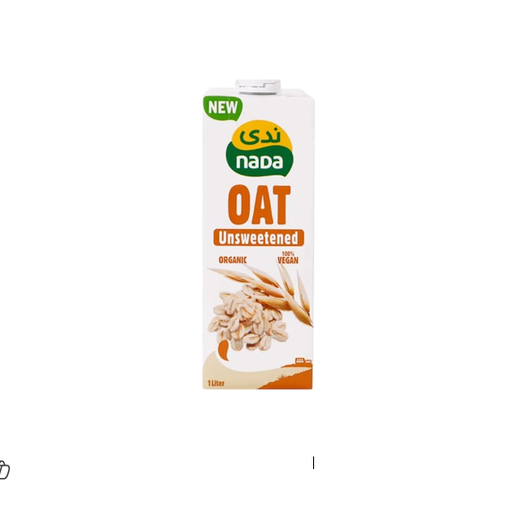 [6151] NADA OAT UNSWEETENED ORGANIC MILK 1LTR 
