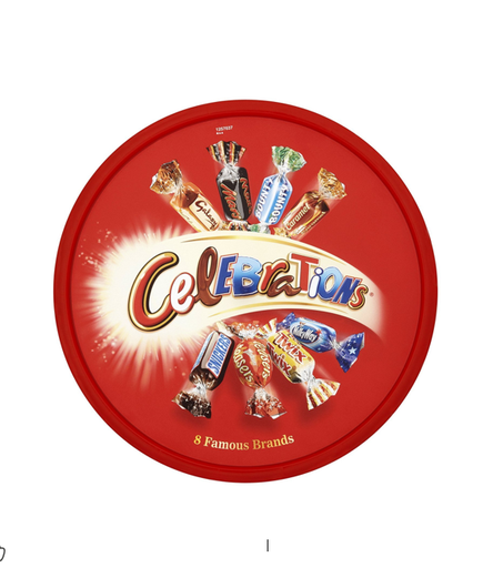 CELEBATIONS CHOCOLATE BOX 550GM