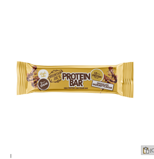MOUNTAIN JOES PROTEIN BAR CHOCOLATE HAZELNUT 