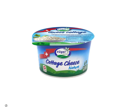 [3318037] ZUGER COTTAGE CHEESE 200GM 