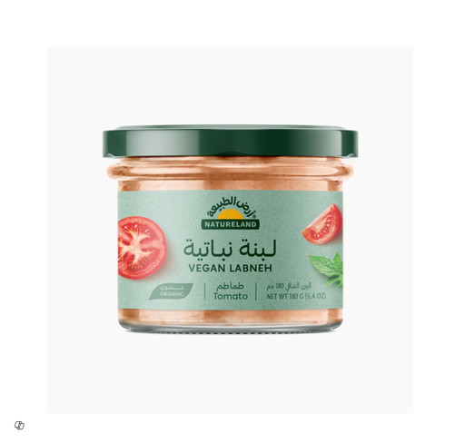 [3311027] NATURELAND VEGAN LABNEH-TOMATO 180GM