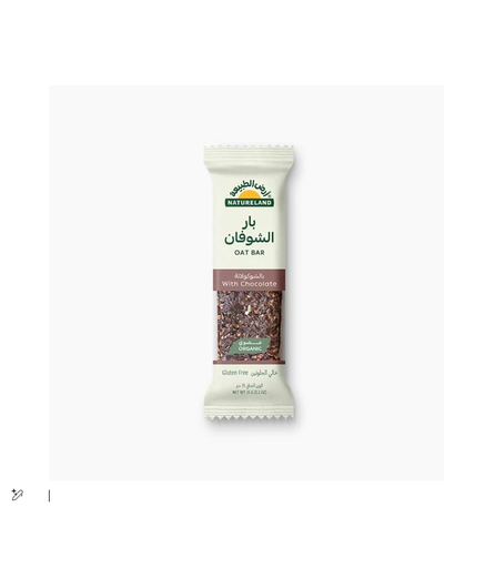 [3320274] NATURELAND OAT BAR WITH CHOCOLATE 35GM