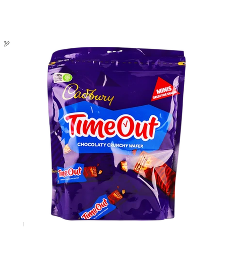 CADBURY TIME OUT MILK CHOCOLATE COVERED WAFER 12.2GM