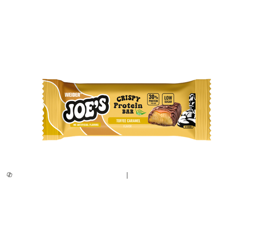JOE'S Crispy Protein Bar Toffee-Caramel 50gm