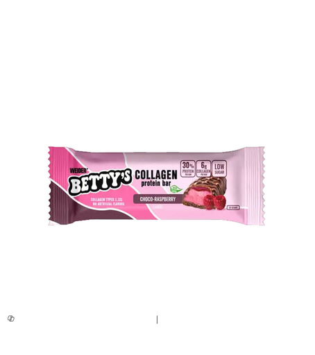 BETTYS COLLAGEN Protein Bar Choco-Raspberry 50gm