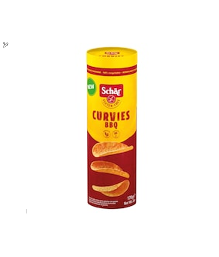 [DSC165] SCHAR GLUTEN FREE CURVIES BBQ CHIPS 170G